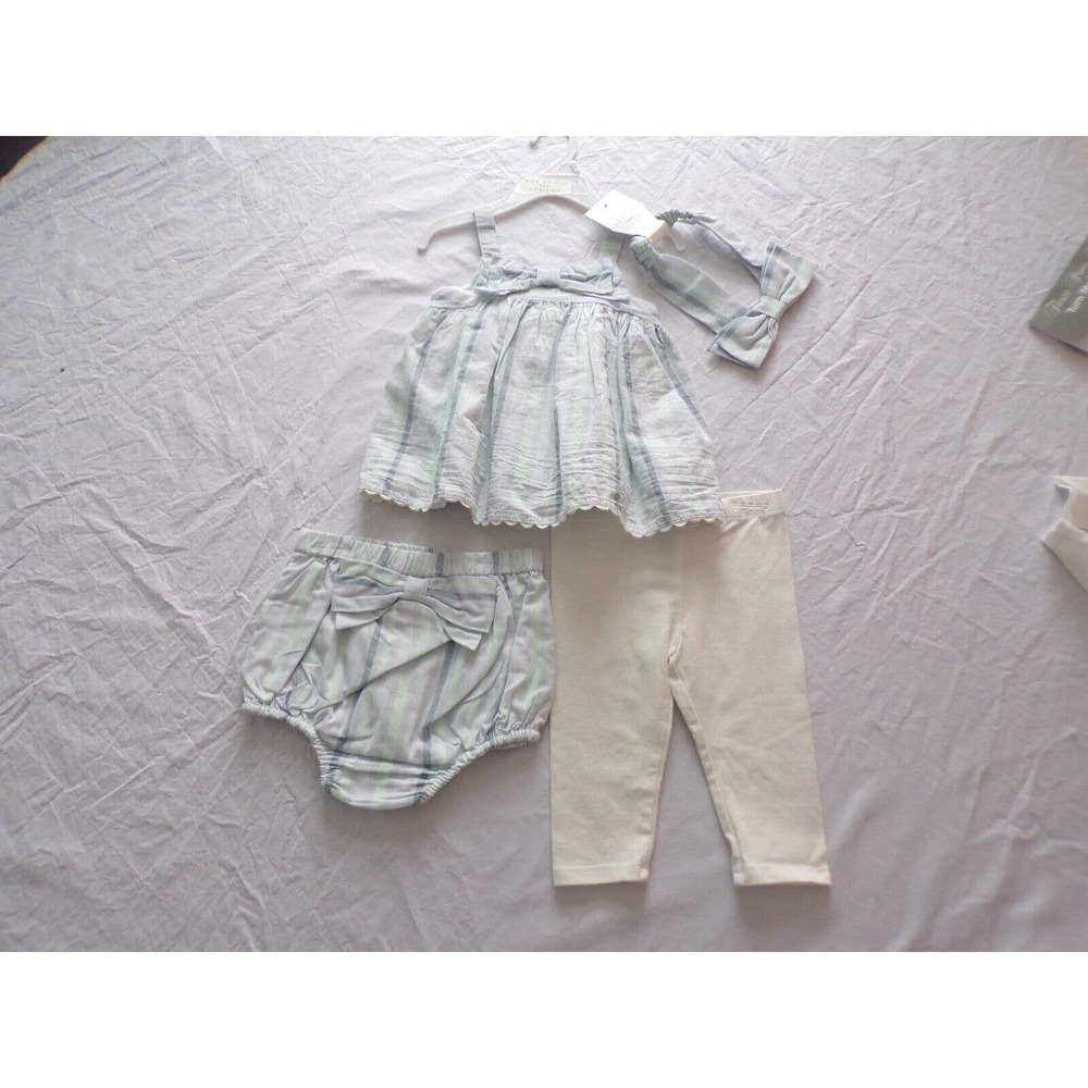 Max Studio Baby Dress/Smock, Bottoms, Leggings, Headband Girls 18 mo NWT